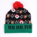 LED Luminous Knitted Christmas Beanies Winter Children's Jacquard Hat