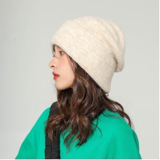 Woman Wool Blend Knit Beanies