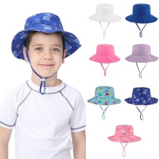 Kids Sun Hats With Ropes