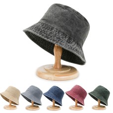 Personalized Washed Denim Bucket Hat Wholesale