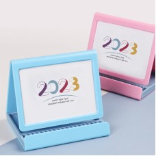 Novelty Plastic Desktop Calendars With Mobile Phone Stand