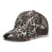 Women's Leopard Summer Baseball Caps Mesh Caps