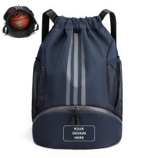 Basketball Drawstring Bags With Shoe Case