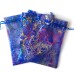 Bronzing Coral Organza Jewelry Pouch Stock Wholesale Or Custom Logo