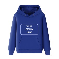 320g Kids Terry Pullover Hoodies With Kangroo Pocket