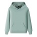 320g Kids Terry Pullover Hoodies With Kangroo Pocket