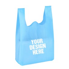 13.8''x23.6''x6.3''Reusable T-Shirt Style Non-Woven Tote Bags Printing