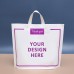 11.8''x10''x2.4'' Custom White Shopping Bags