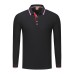 9909 260g High Quality Long-Sleeve Polo-shirts Unisex