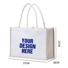 14.5'' X 10.6'' X 6.3'' Custom Printed Tote Bags